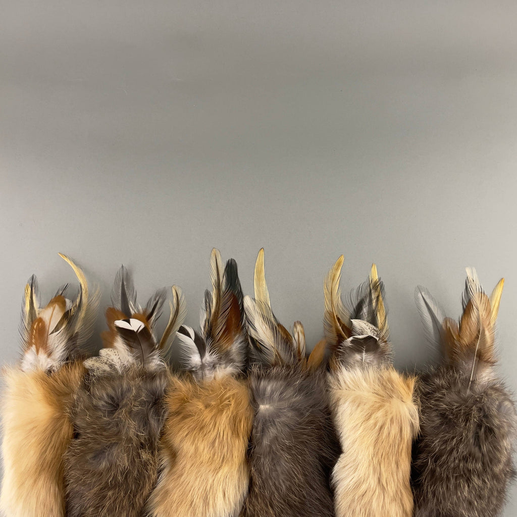 Jouet pour chat fait main en fourrure de lapin et plumes, coussin à câliner pour chat